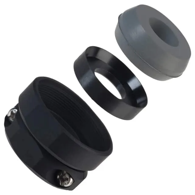JR25WCC-12 (CONN CABLE CLAMP SZ 25 M28 BLACK)