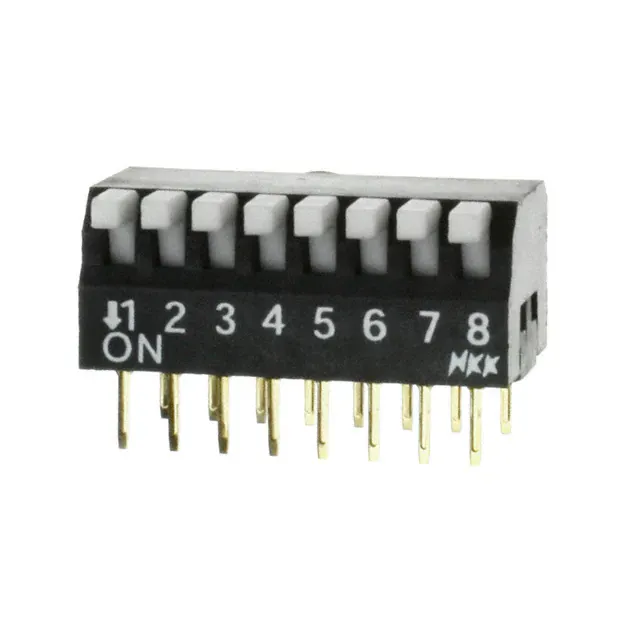 JS0308PP4 (SWITCH PIANO DIP SPST 25MA 24V)