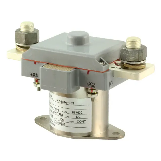 K1000A1F03 (RELAY CONTACTOR SPST 1000A 28VDC)