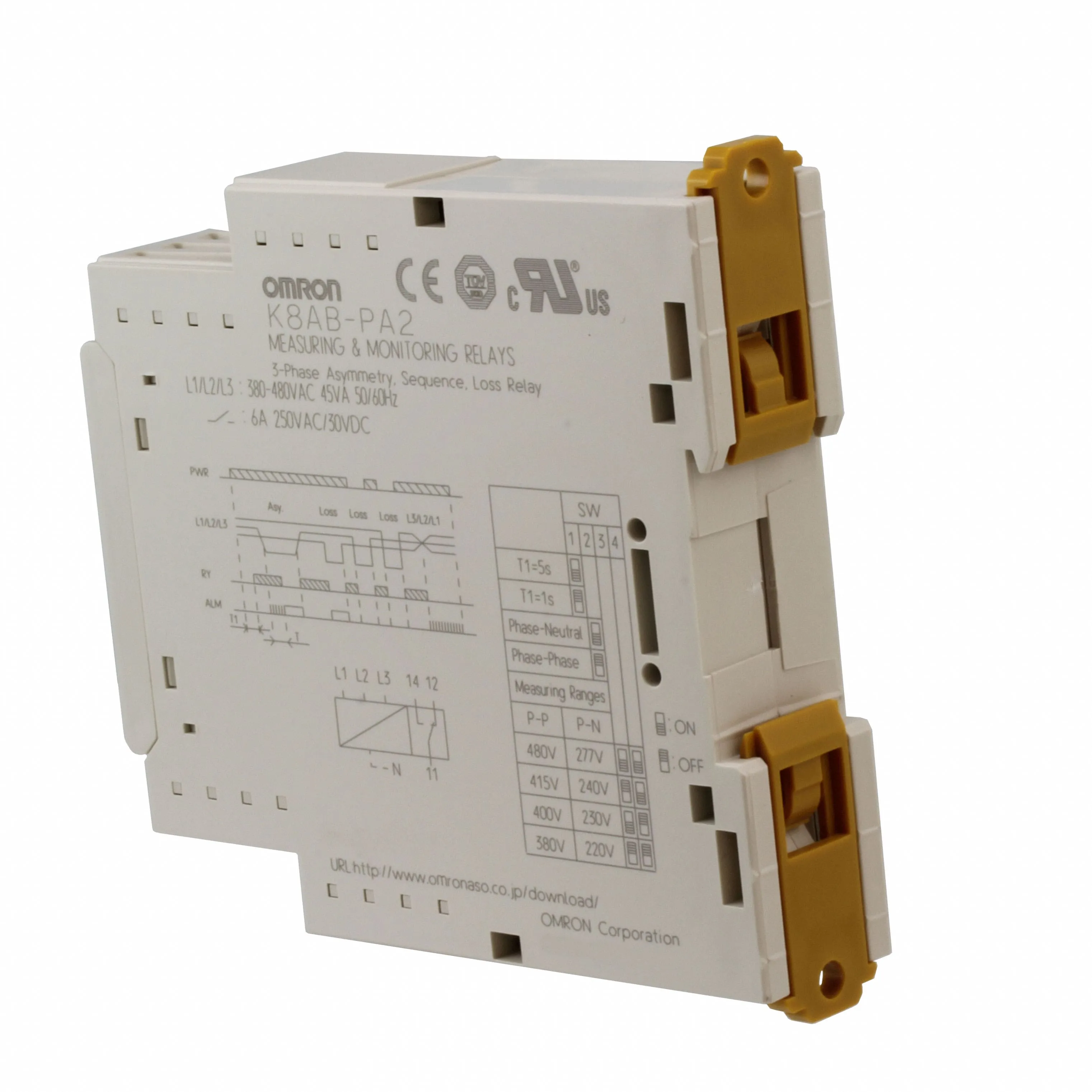 K8AB-PA2 (REL VOLT ASYMMETRY 220-480VAC)