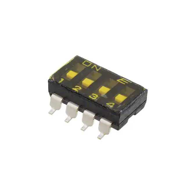 KAE04TGGT (SWITCH SLIDE DIP SPST 25MA 24V)