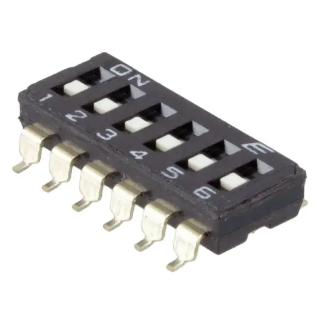 KAE06TGGT (SWITCH SLIDE DIP SPST 25MA 24V)