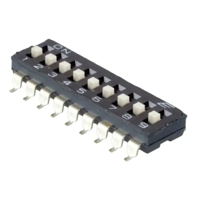 KAE09LGGT (SWITCH SLIDE DIP SPST 25MA 24V)
