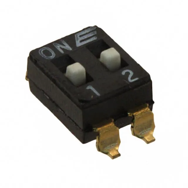 KAJ02LGGT (SWITCH SLIDE DIP SPST 25MA 24V)