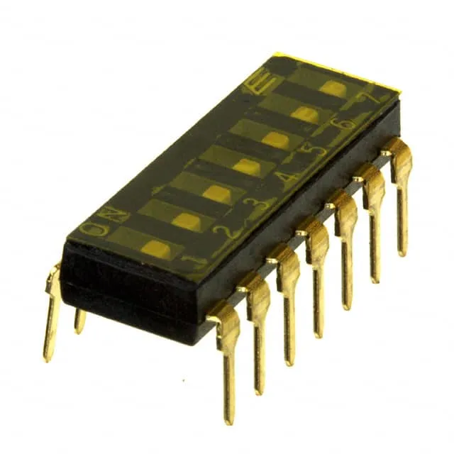 KAJ07TAGT (SWITCH SLIDE DIP SPST 25MA 24V)