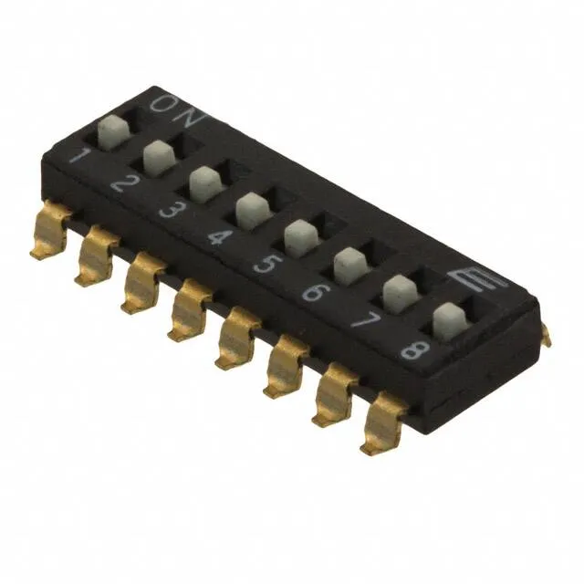 KAJ08LGGT (SWITCH SLIDE DIP SPST 25MA 24V)