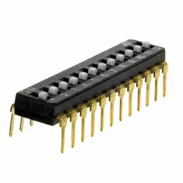KAJ12LAGT (SWITCH SLIDE DIP SPST 25MA 24V)