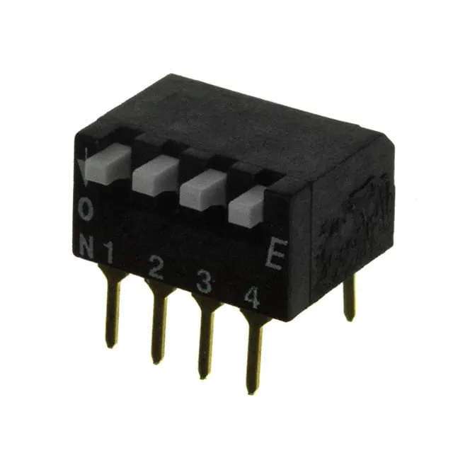 KAR04LAGT (SWITCH PIANO DIP SPST 25MA 24V)