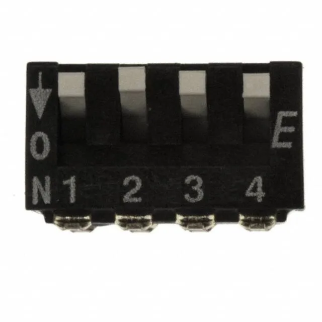 KAR04LGGT (SWITCH PIANO DIP SPST 25MA 24V)