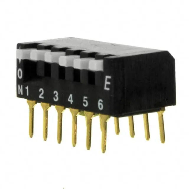 KAR06LAGT (SWITCH PIANO DIP SPST 25MA 24V)