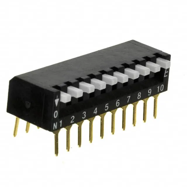 KAR10LAGT (SWITCH PIANO DIP SPST 25MA 24V)