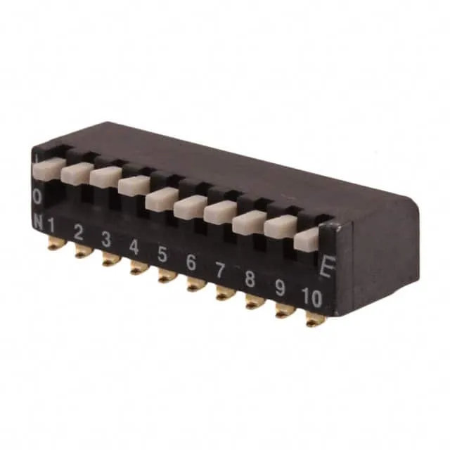 KAR10LGGT (SWITCH PIANO DIP SPST 25MA 24V)