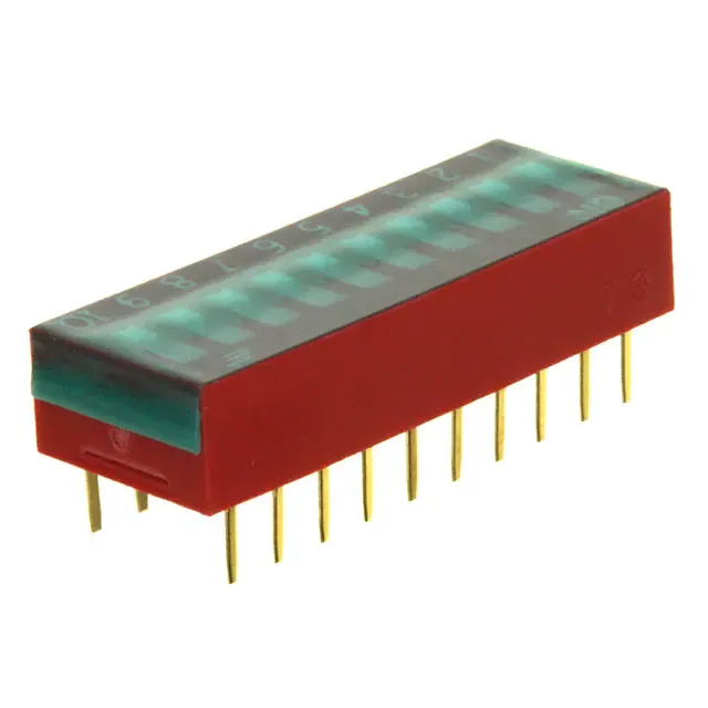 KAS1110RT (SWITCH SLIDE DIP SPST 25MA 24V)