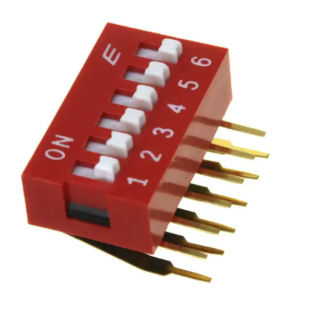 KAS2106E (SWITCH SLIDE DIP SPST 25MA 24V)