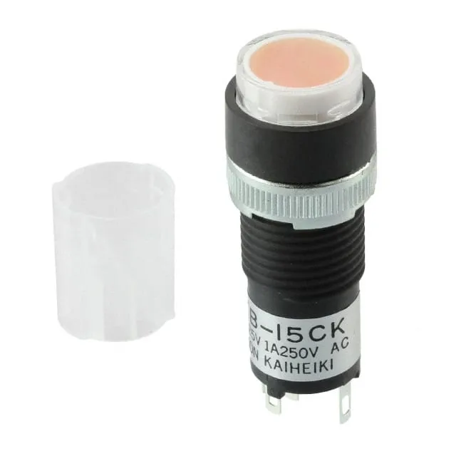 KB15CKW01-5D24-JD (SWITCH PUSHBUTTON SPDT 1A 125V)