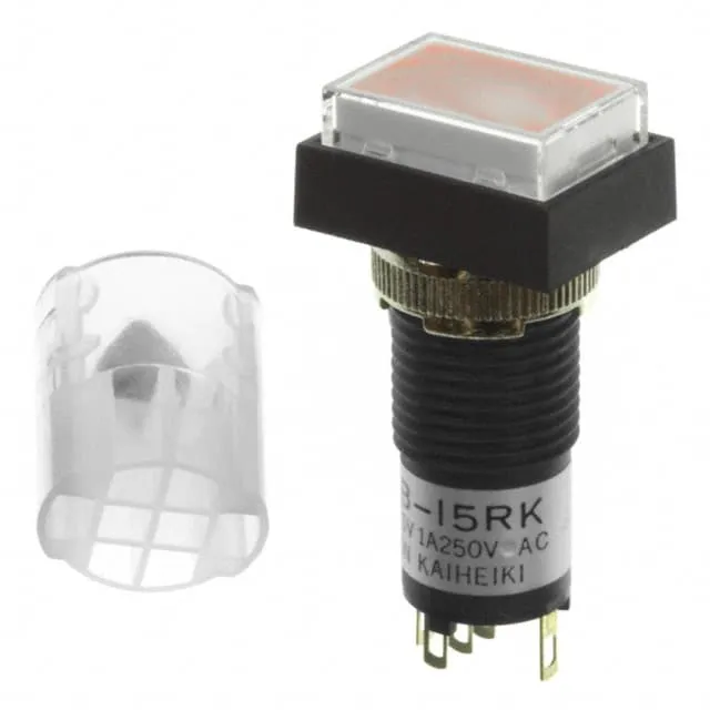KB15RKW01-05-JC (SWITCH PUSHBUTTON SPDT 1A 125V)