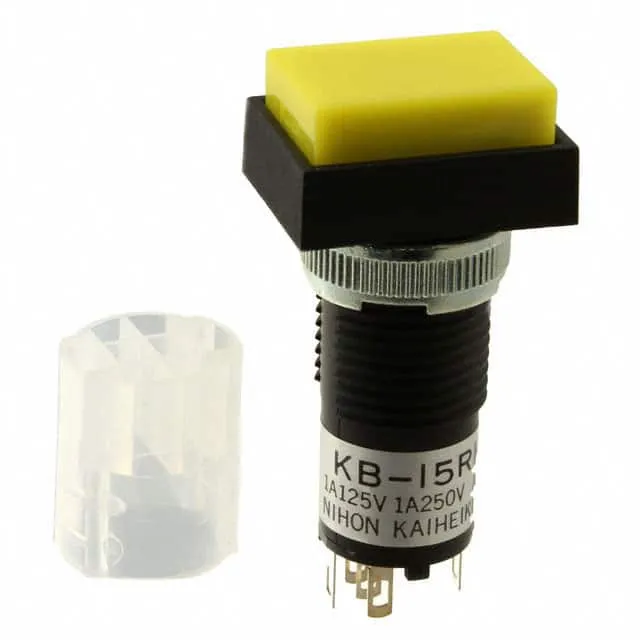 KB15RKW01-12-EB (SWITCH PUSHBUTTON SPDT 1A 125V)