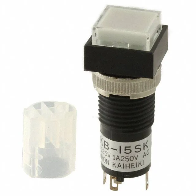 KB15SKW01-5C-JB (SWITCH PUSHBUTTON SPDT 1A 125V)