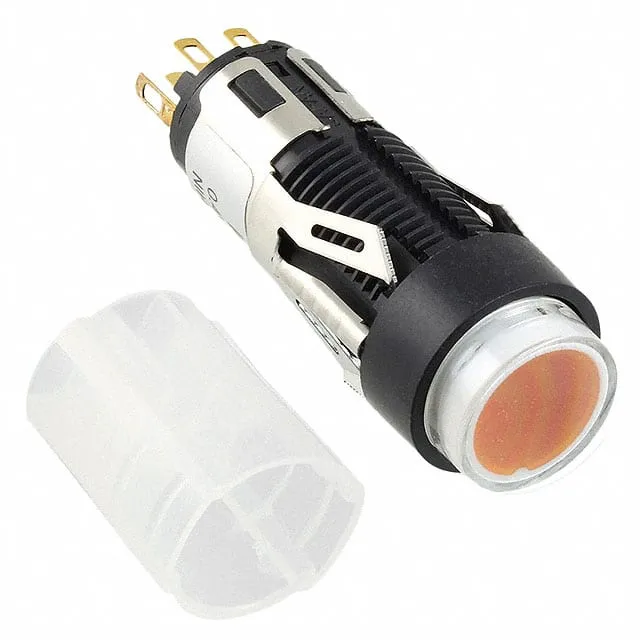 KB25MKG01-5D24-JD (SWITCH PUSHBUTTON DPDT 0.4VA 28V)