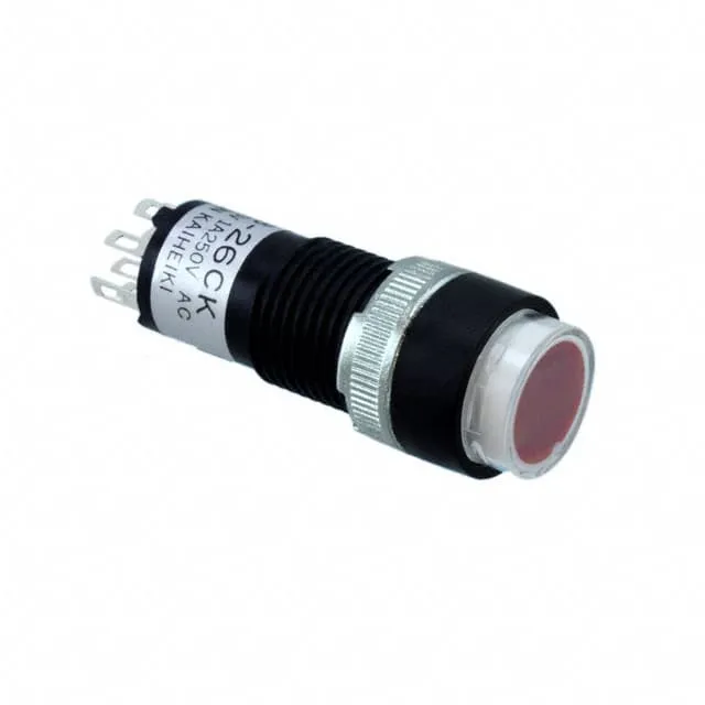 KB26CKW01-5C24-JC (SWITCH PUSHBUTTON DPDT 1A 125V)
