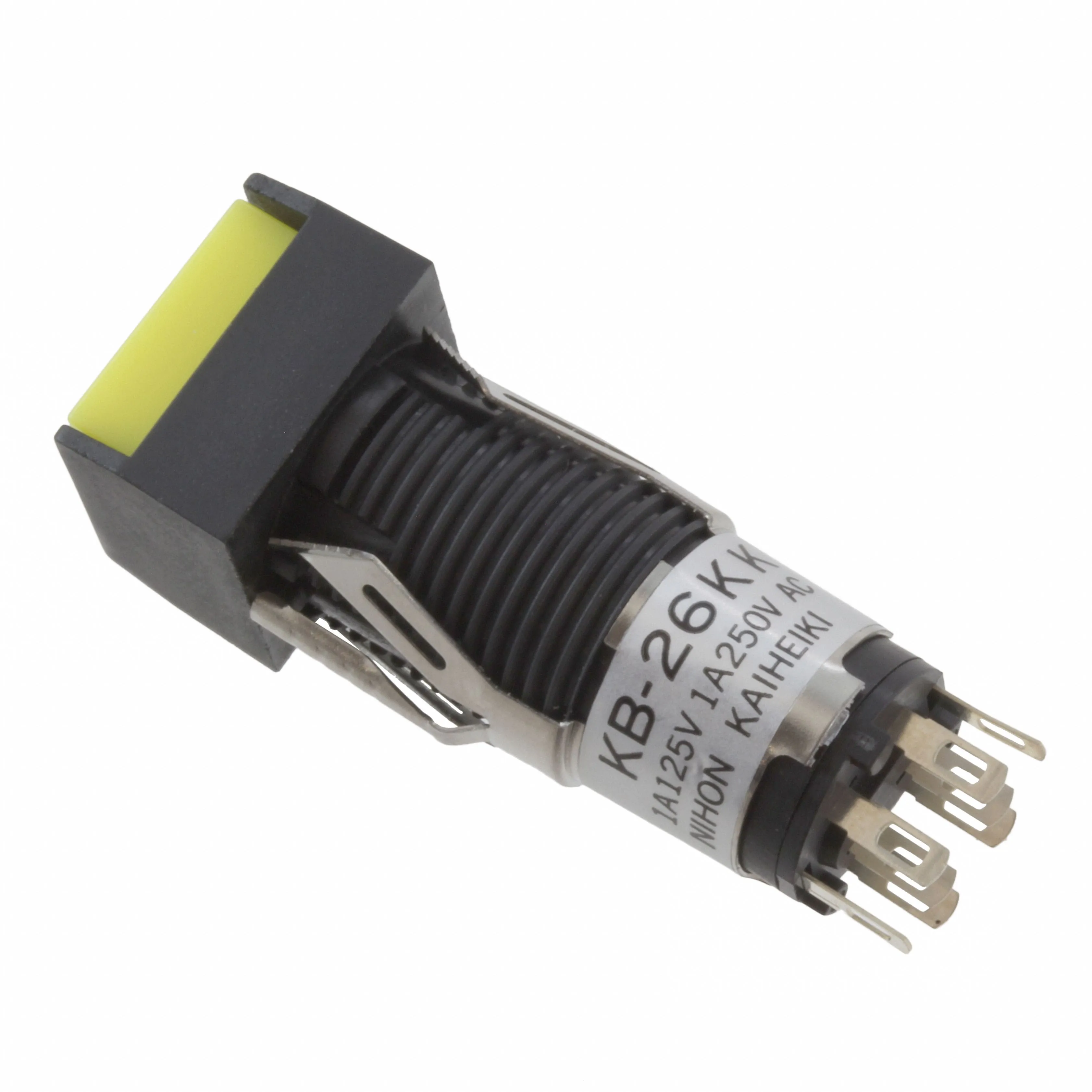 KB26KKW01B-EB (SWITCH PUSHBUTTON DPDT 1A 125V)