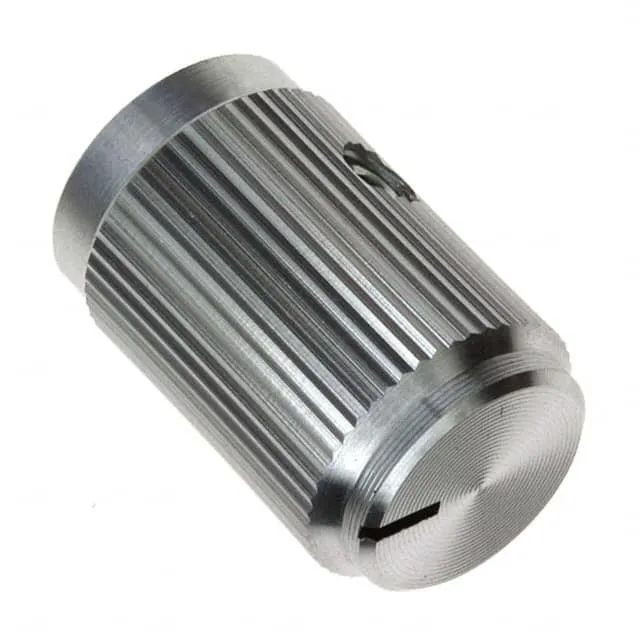 KB500A1/4 (KNOB KNURLED 0.250 METAL")