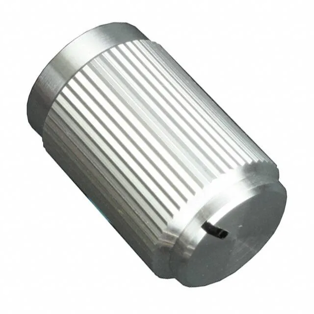 KB500A1/8 (KNOB KNURLED 0.126 METAL")