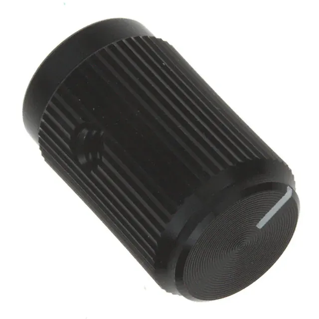 KB500B1/8 (KNOB KNURLED 0.126 METAL")