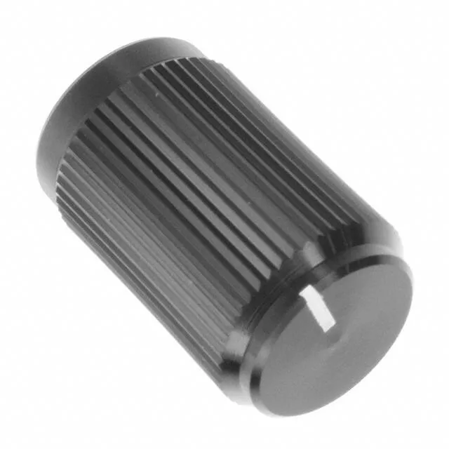 KB500B1/4 (KNOB KNURLED 0.250 METAL")