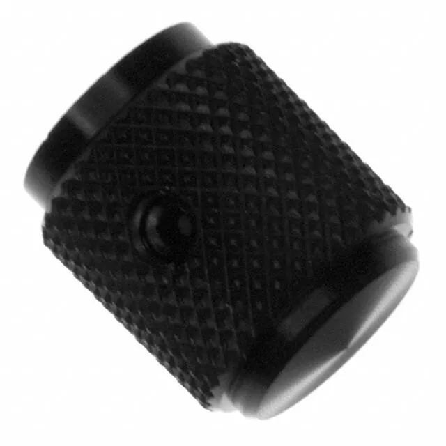 KD500B1/4 (KNOB KNURLED 0.250 METAL")