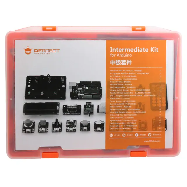 KIT0018 (GRAVITY STARTER KIT FOR ARDUINO)