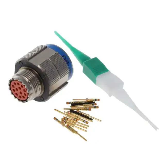 KJA6T11F35PN (CONN PLUG MALE 13POS GOLD CRIMP)