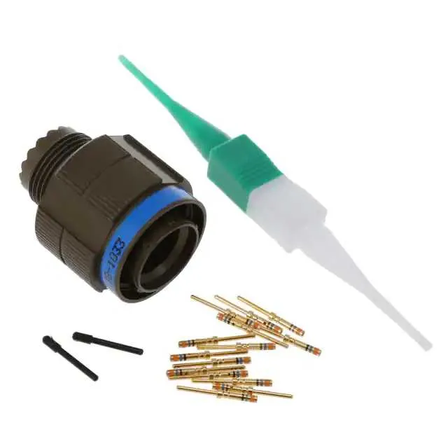 KJA6T11W35PN (CONN PLUG MALE 13POS GOLD CRIMP)