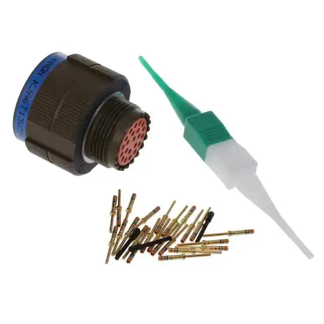 KJA6T13W35PN (CONN PLUG MALE 22POS GOLD CRIMP)