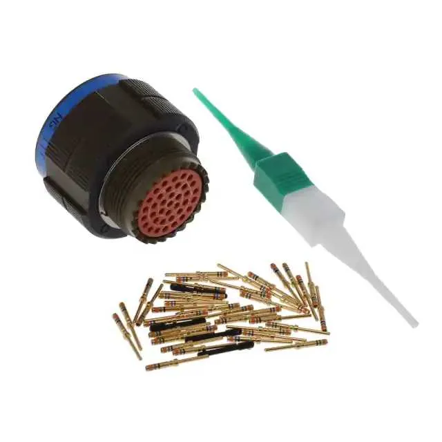KJA6T15W35PN (CONN PLUG MALE 37POS GOLD CRIMP)