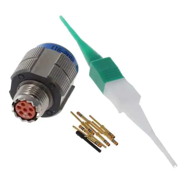 KJA6T9F35PN (CONN PLUG MALE 6POS GOLD CRIMP)