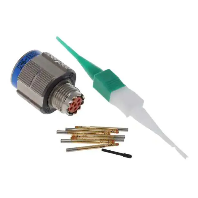 KJA6T9F35SN (CONN PLUG FMALE 6POS GOLD CRIMP)