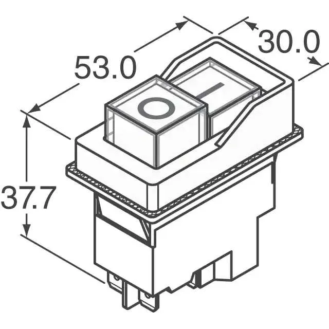 KJD17-21213-112 (SWITCH PUSH DPST 16A 120V)