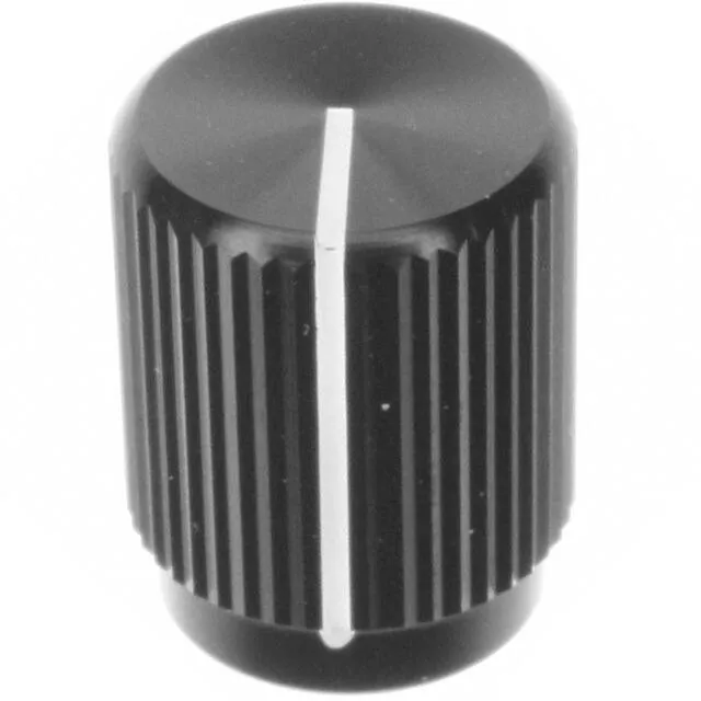 KLN500B1/4 (KNOB KNURLED 0.250 METAL")