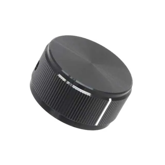 KN1250B1/4 (KNOB KNURLED 0.250 METAL")