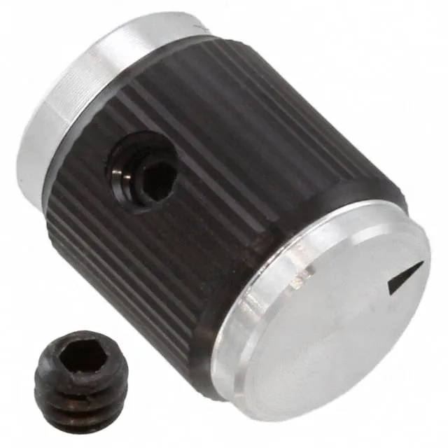 KN501BA1/4 (KNOB KNURLED 0.250 METAL")