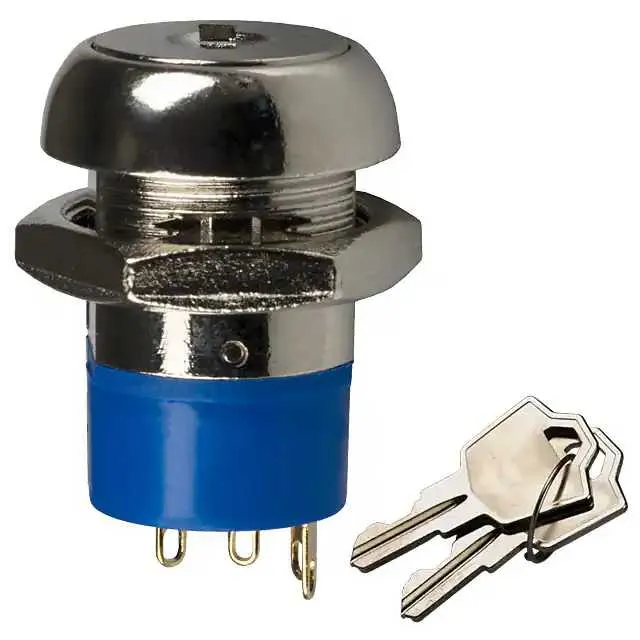 KO130AA126 (SWITCH KEYLOCK 3POS SP3T 4A 125V)