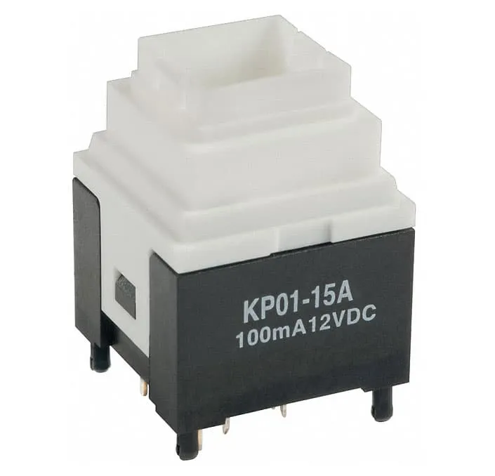 KP0115ACAKG03CF (SWITCH PUSH SPST-NO 0.1A 12V)