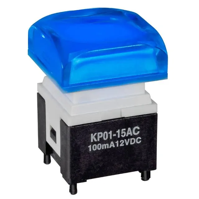 KP0115ACBKG03RGB-3SJB (SWITCH PUSH SPST-NO 0.1A 12V)
