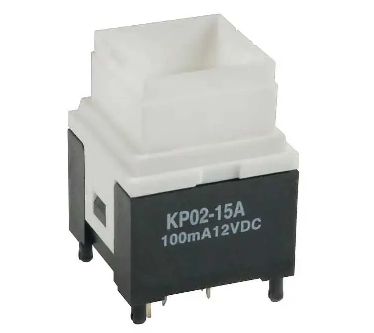 KP0215ANBKG03CF (SWITCH PUSH SPST-NO 0.1A 12V)