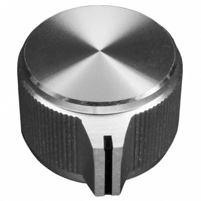 KPN900A1/4 (KNOB KNURLED 0.250 METAL")