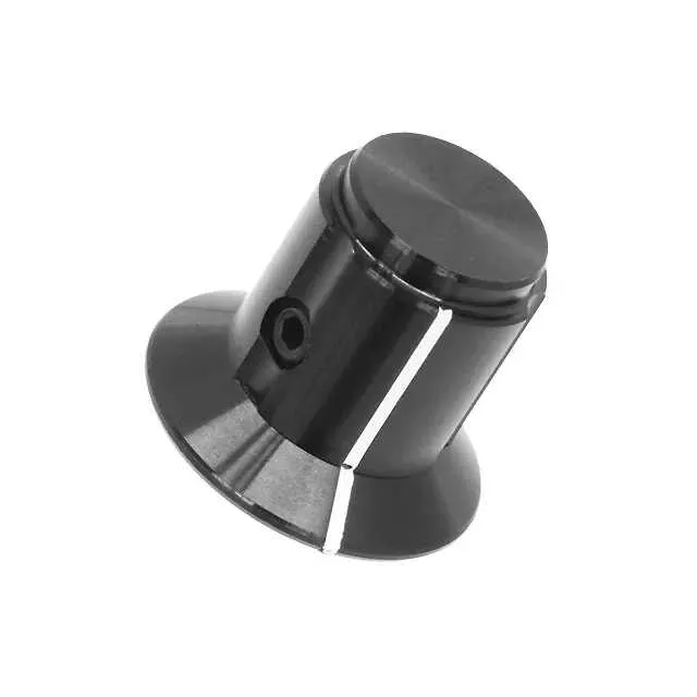 KS500B1/8 (KNOB FLUTED W/SKIRT 0.126 METAL")