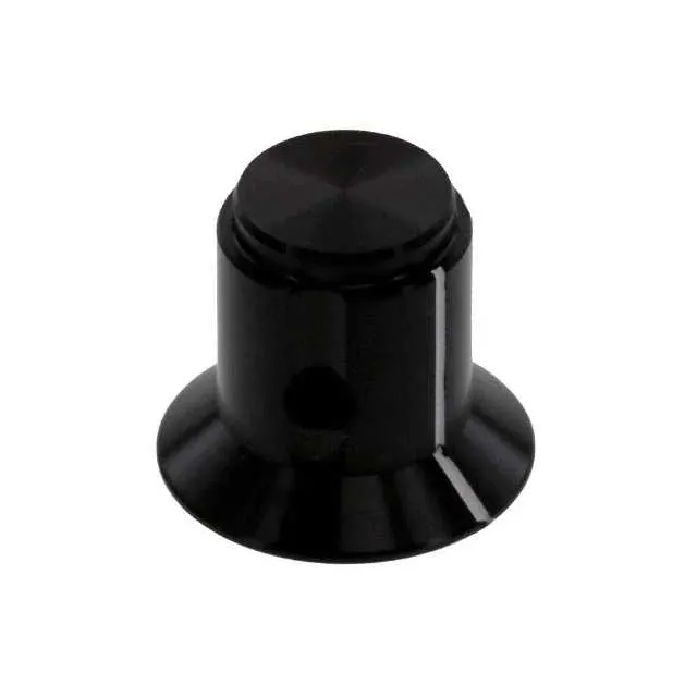 KS500B18 (KNOB SMOOTH W/SKIRT 0.125 METAL")