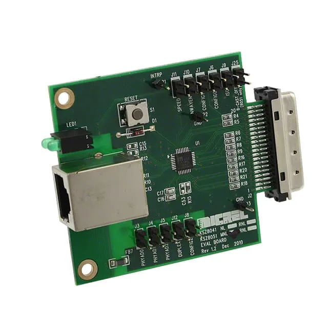 KSZ8051MNL-EVAL (BOARD EVALUATION FOR KSZ8051MNL)
