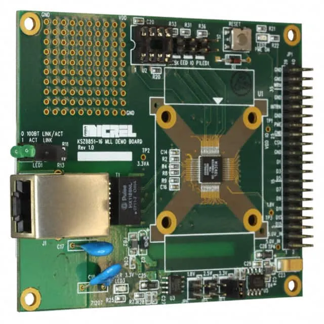 KSZ8851-16MLL-EVAL (BOARD EVALUATION KSZ8851-16MLL)